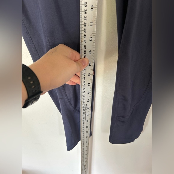 Free People Barre Leggings Blue Womens S Compression FP Movement Mid-Rise Blue - Picture 5 of 8